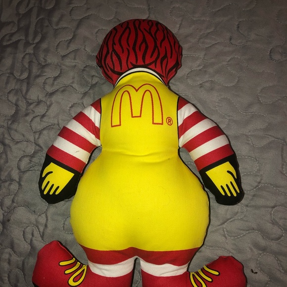 Vintage 1984 Ronald McDonald Plush Doll McDonald's Stuffed Toy 12” - Picture 3 of 4